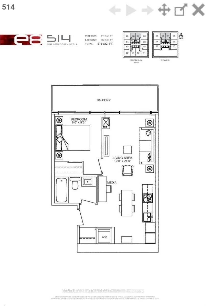 Photo 14 of Unit 806, 8 Eglinton Avenue E, Toronto, Mount Pleasant West — HOMEH