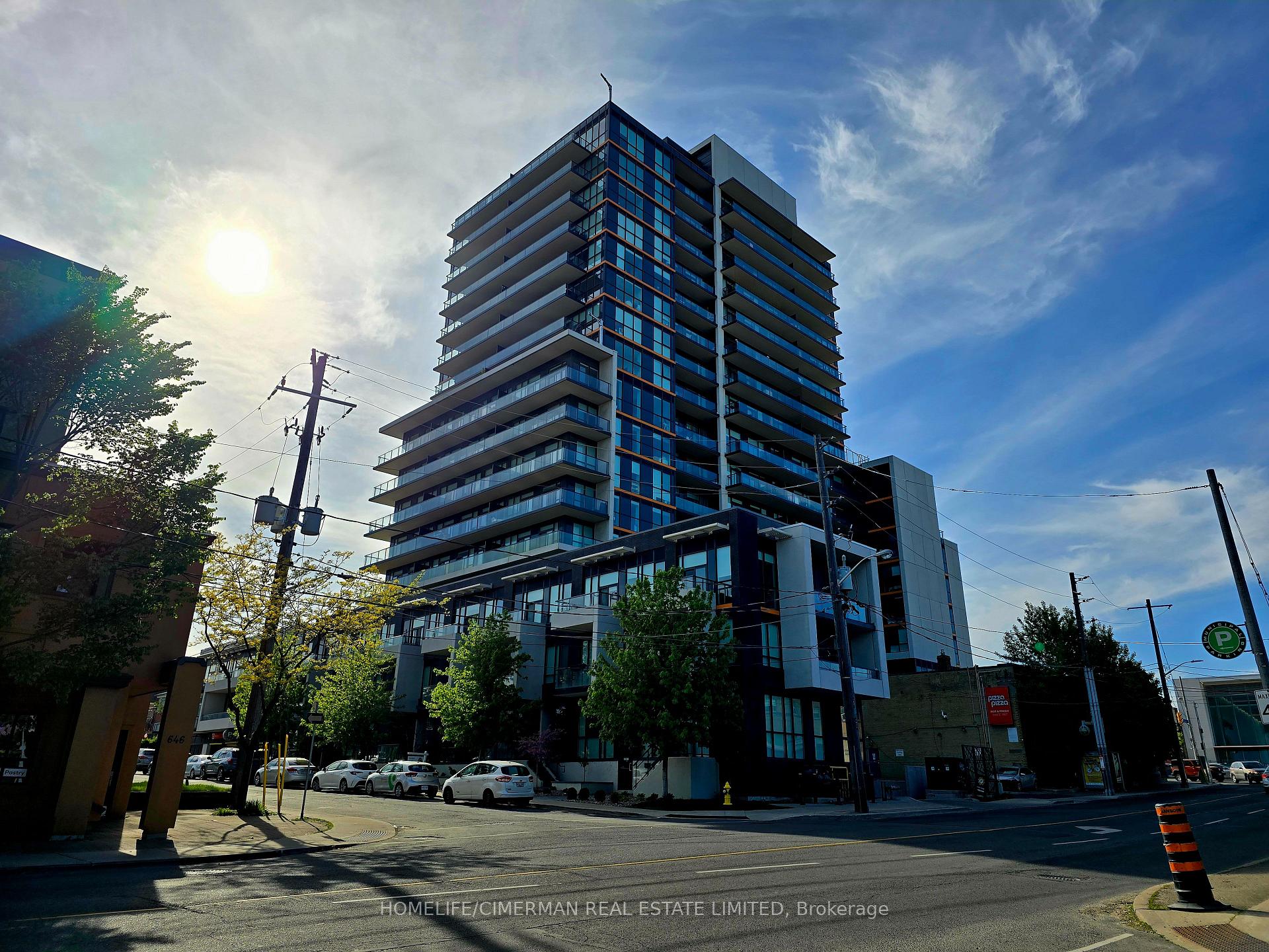 Front of Unit 1306, 1603 Eglinton Avenue W