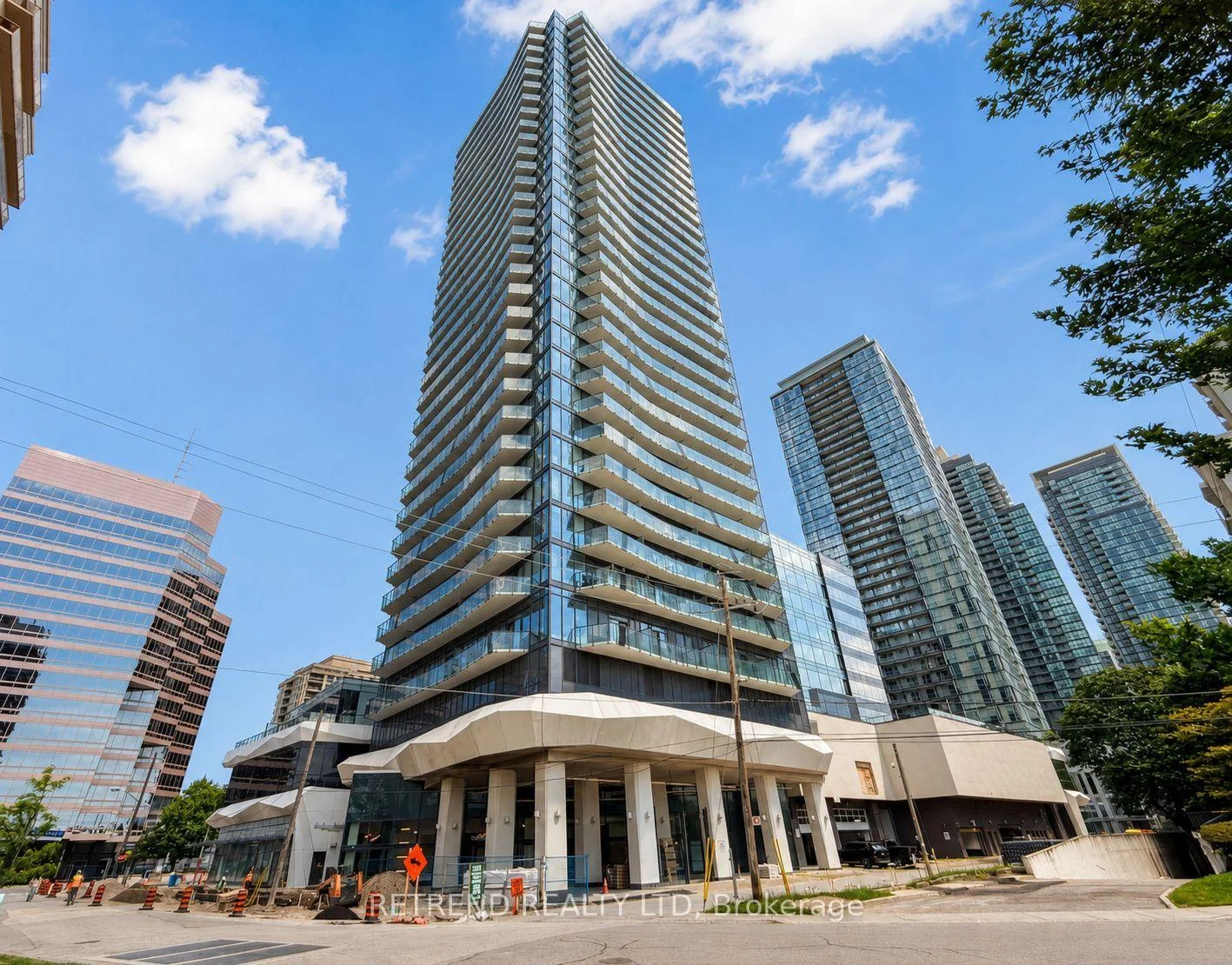 Front of Unit 2703, 15 Ellerslie Avenue