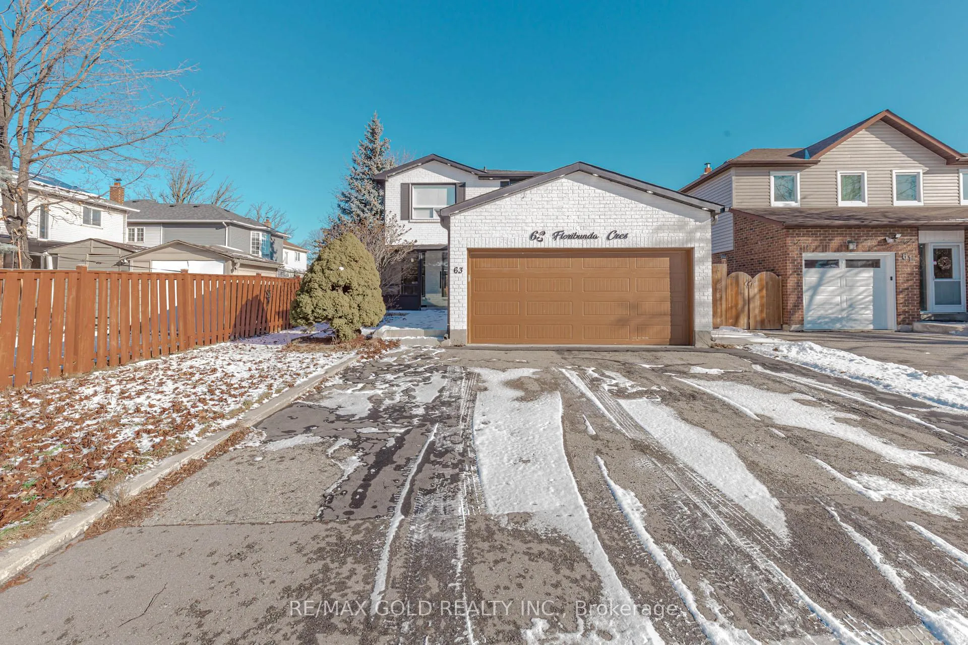 Photo 1 of 63 Floribunda Crescent, Brampton, Bramalea West Industrial — HOMEH