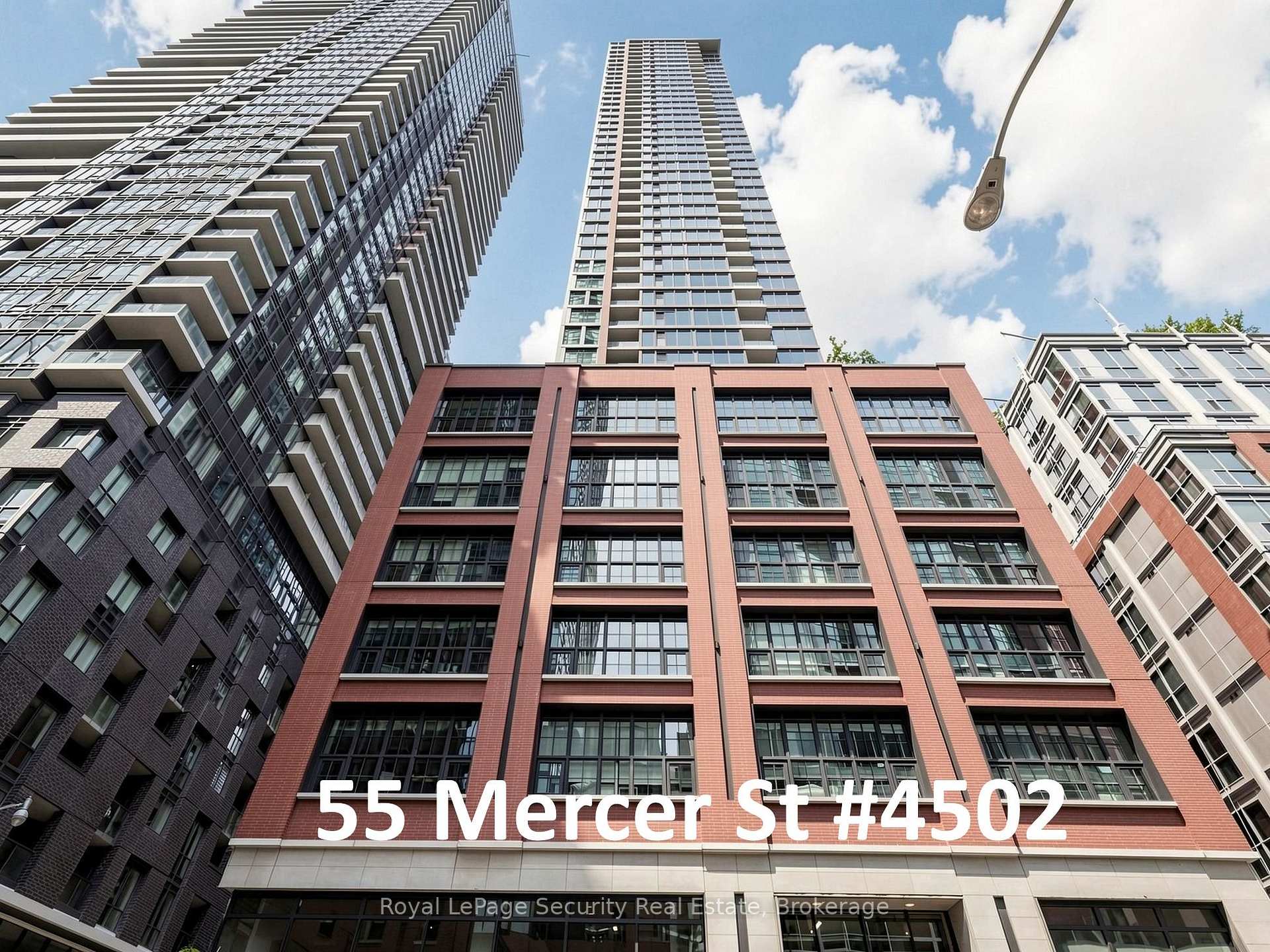 Front of Unit #4502., 55 Mercer Street