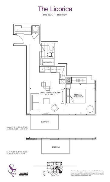 Photo 4 of Unit 3313, 87 Peter Street, Toronto, Waterfront Communities — HOMEH