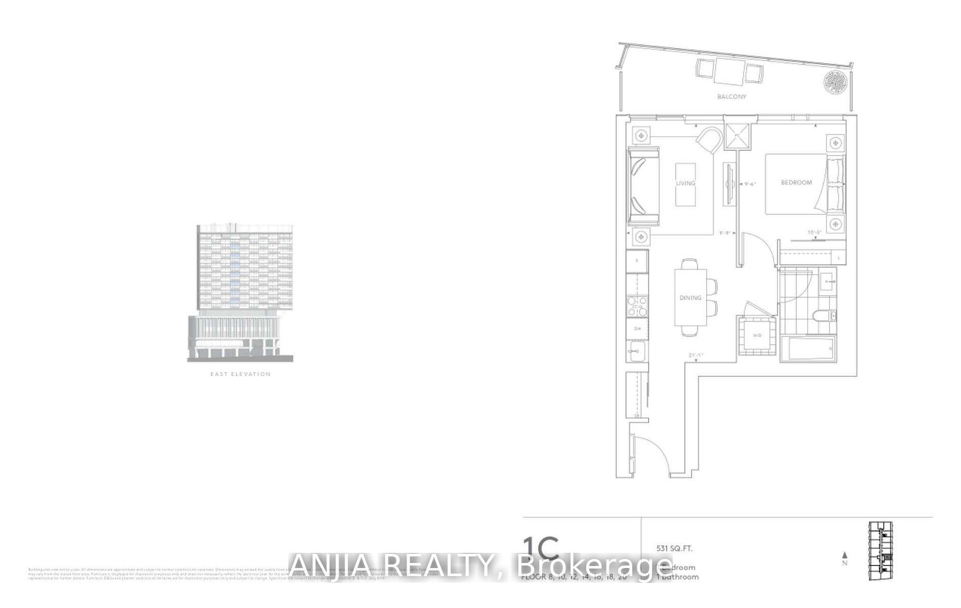 Photo 7 of Unit 1011, 480 Front Street W, Toronto, Waterfront Communities — HOMEH
