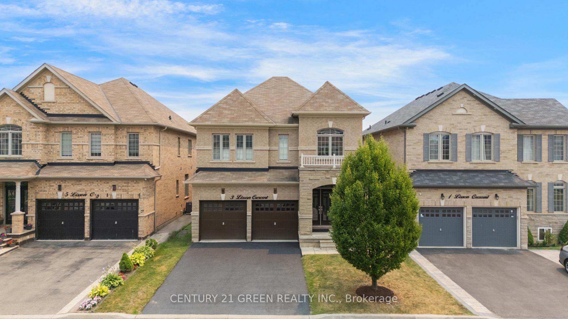 Photo 1 of 3 Lisson Crescent, Brampton, Credit Valley — HOMEH