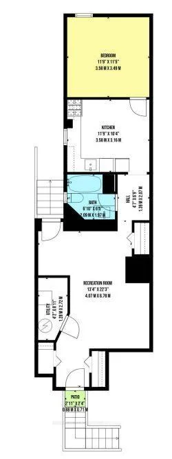 Photo 12 of Unit Lower, 261 Ossington Avenue, Toronto, Trinity-Bellwoods — HOMEH