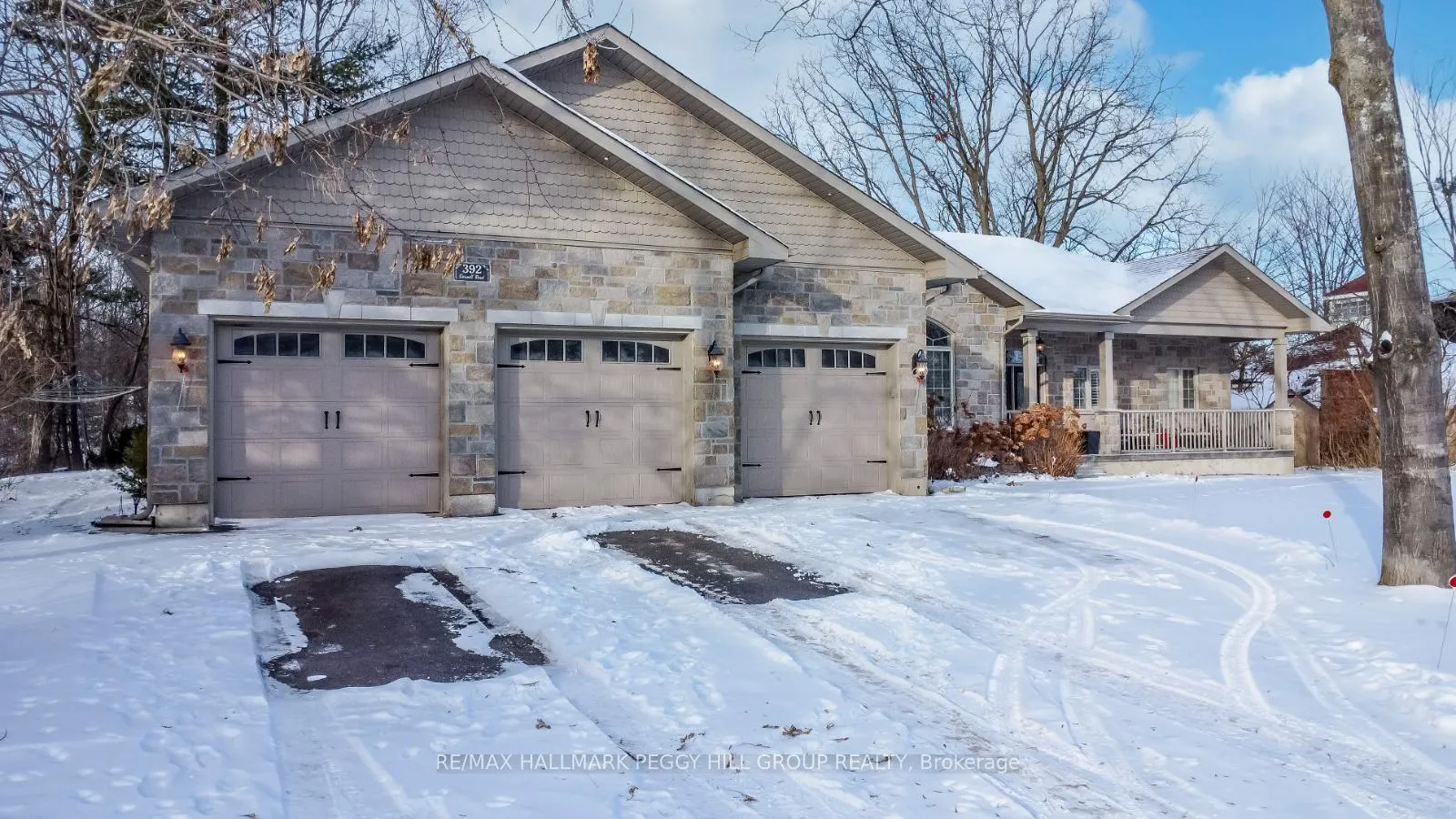 Front of 392 Cox Mill Road