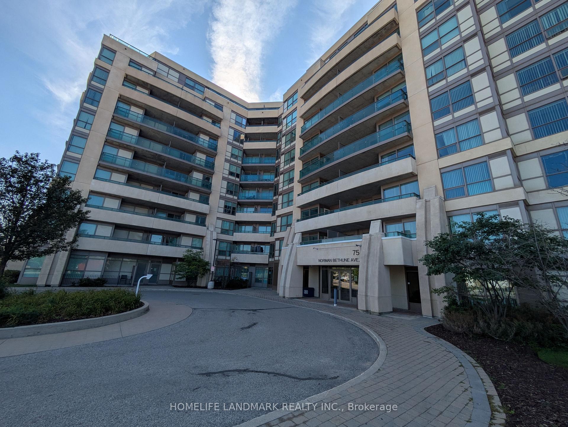 Front of Unit 1008, 75 Norman Bethune Avenue