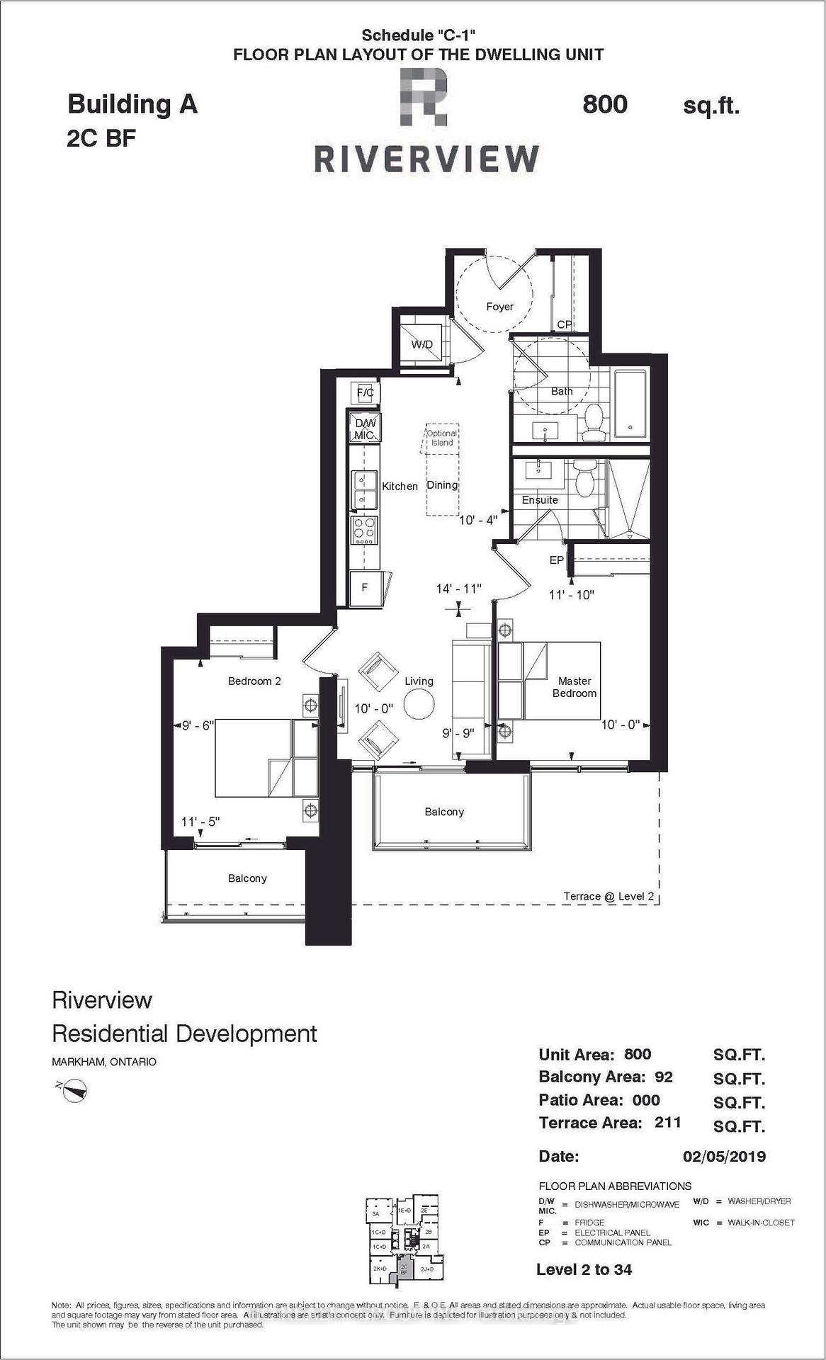 Photo 8 of Unit 2506, 8 Water Walk Drive, Markham, Unionville — HOMEH