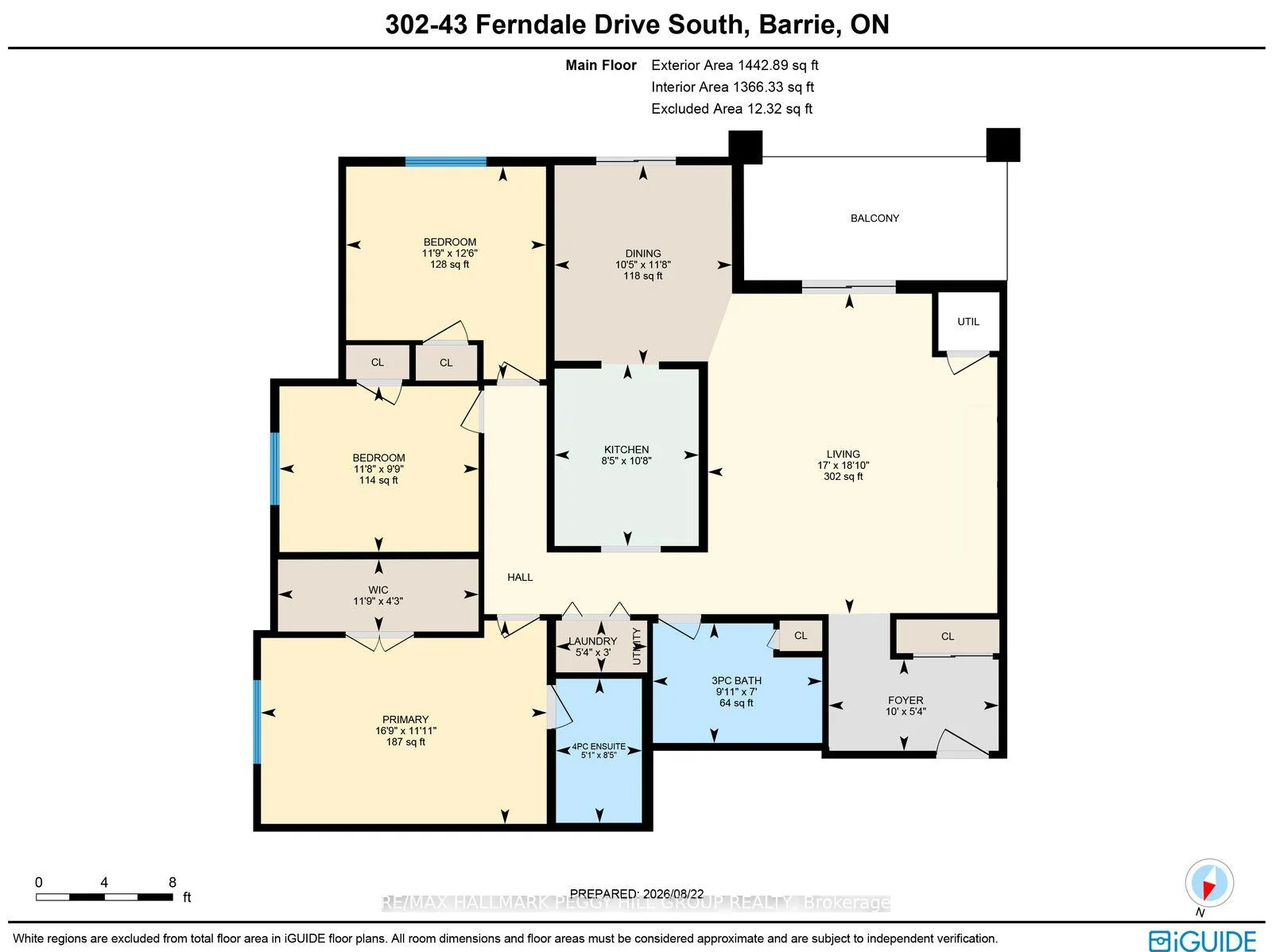 Photo 32 of Unit 302, 43 Ferndale Drive S, Barrie, Ardagh — HOMEH