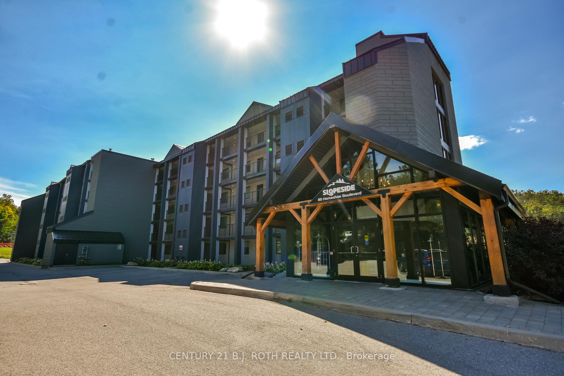 Front of Unit 406, 80 Horseshoe Boulevard