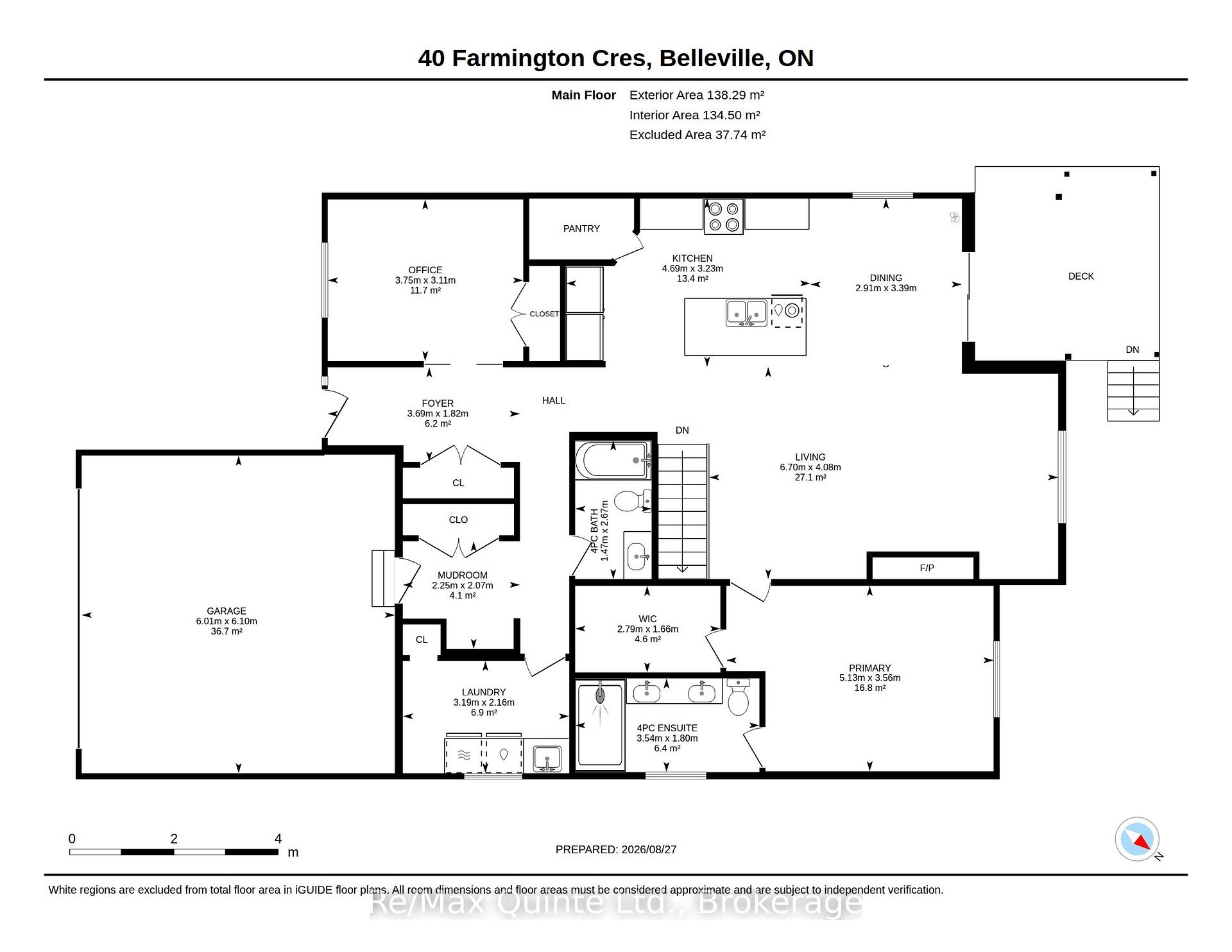 Photo 48 of 40 Farmington Crescent, Belleville, Belleville Ward — HOMEH