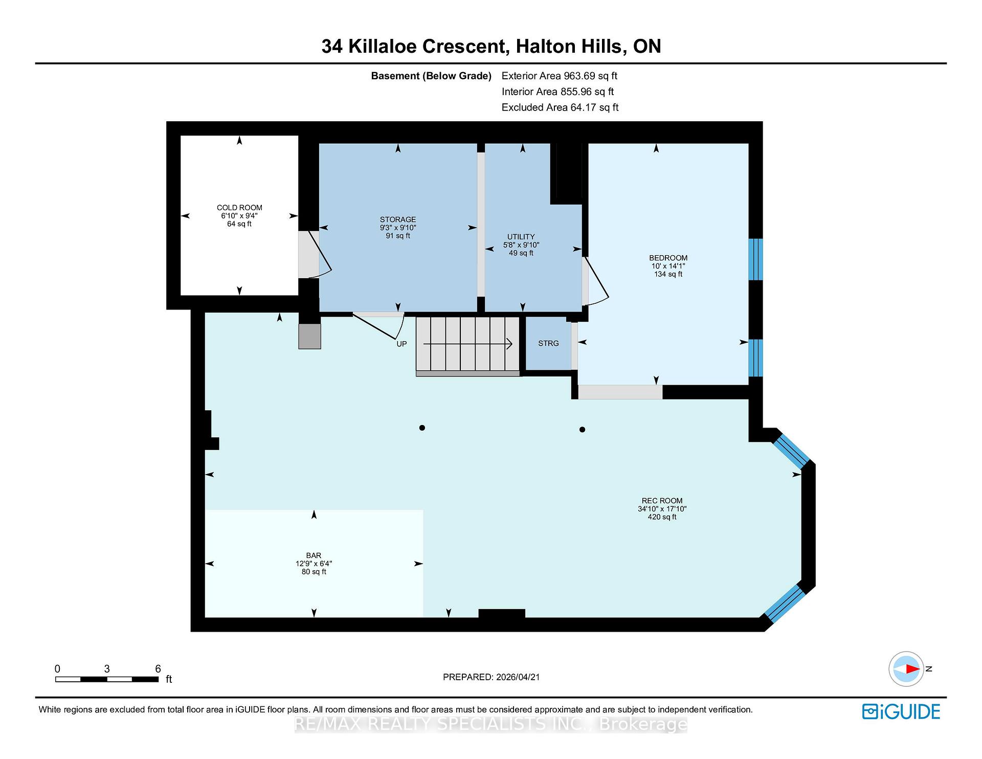 Photo 44 of 34 Killaloe Crescent, Halton Hills, Georgetown — HOMEH