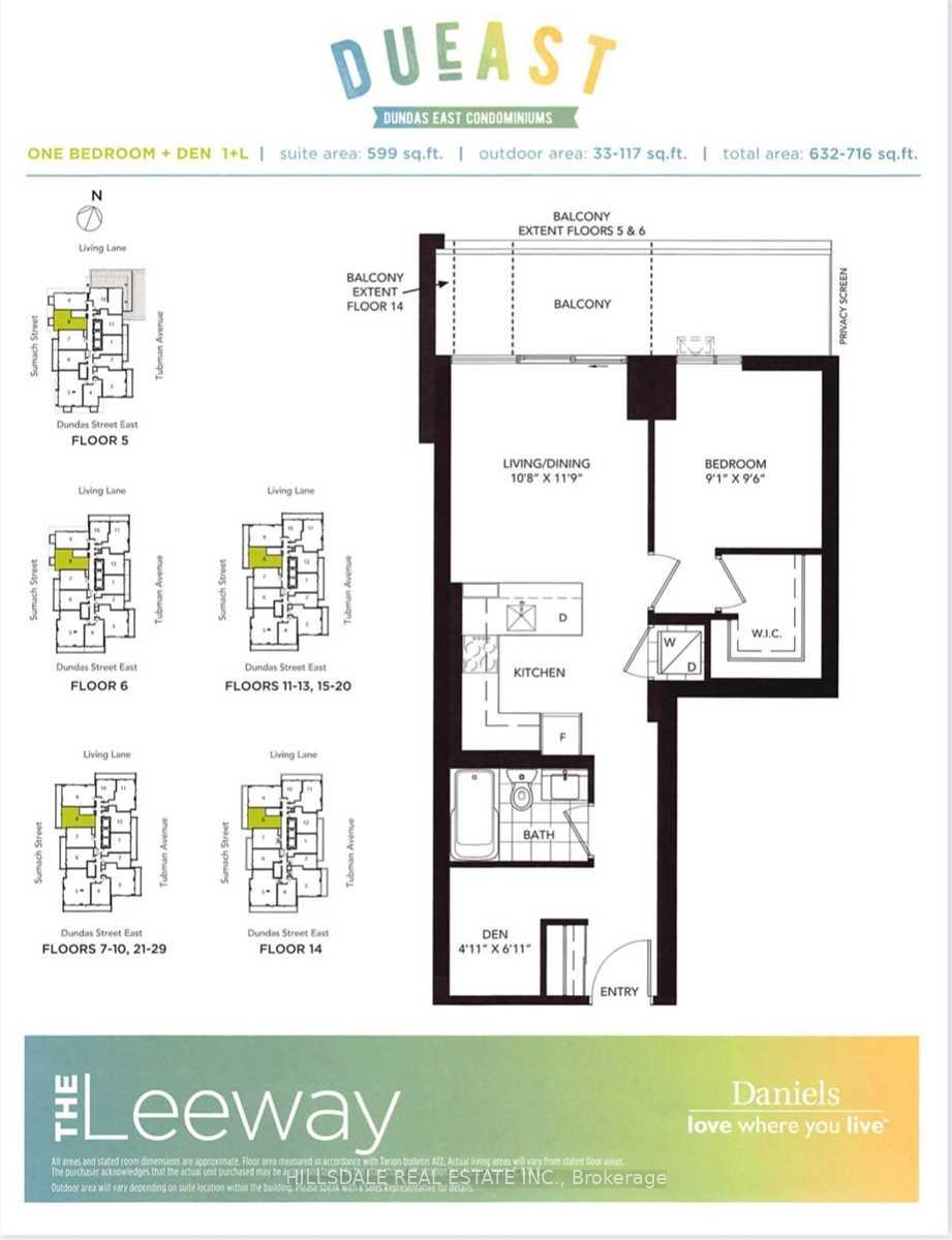 Photo 12 of Unit 908, 225 Sumach Street, Toronto, Regent Park — HOMEH