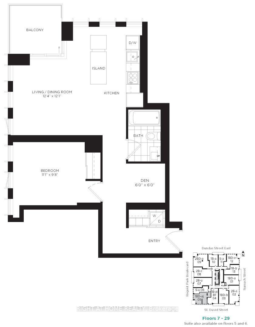 Photo 12 of Unit 1705, 55 regent park Boulevard, Toronto, Regent Park — HOMEH