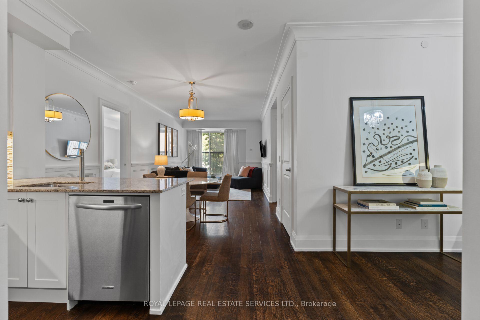 Photo 5 of Unit 107, 1 Old Mill Drive, Toronto, High Park-Swansea — HOMEH