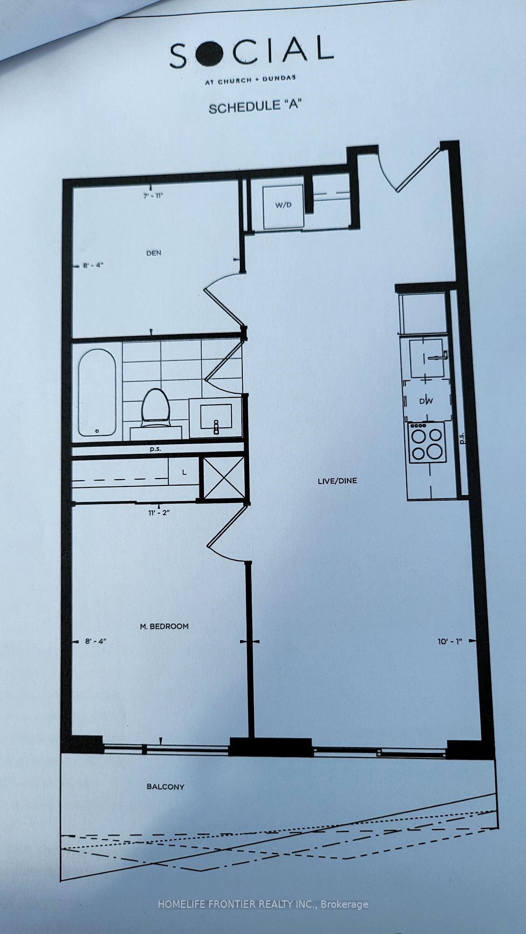 Photo 2 of Unit 2512, 100 Dalhousie Street E, Toronto, Church-Yonge Corridor — HOMEH