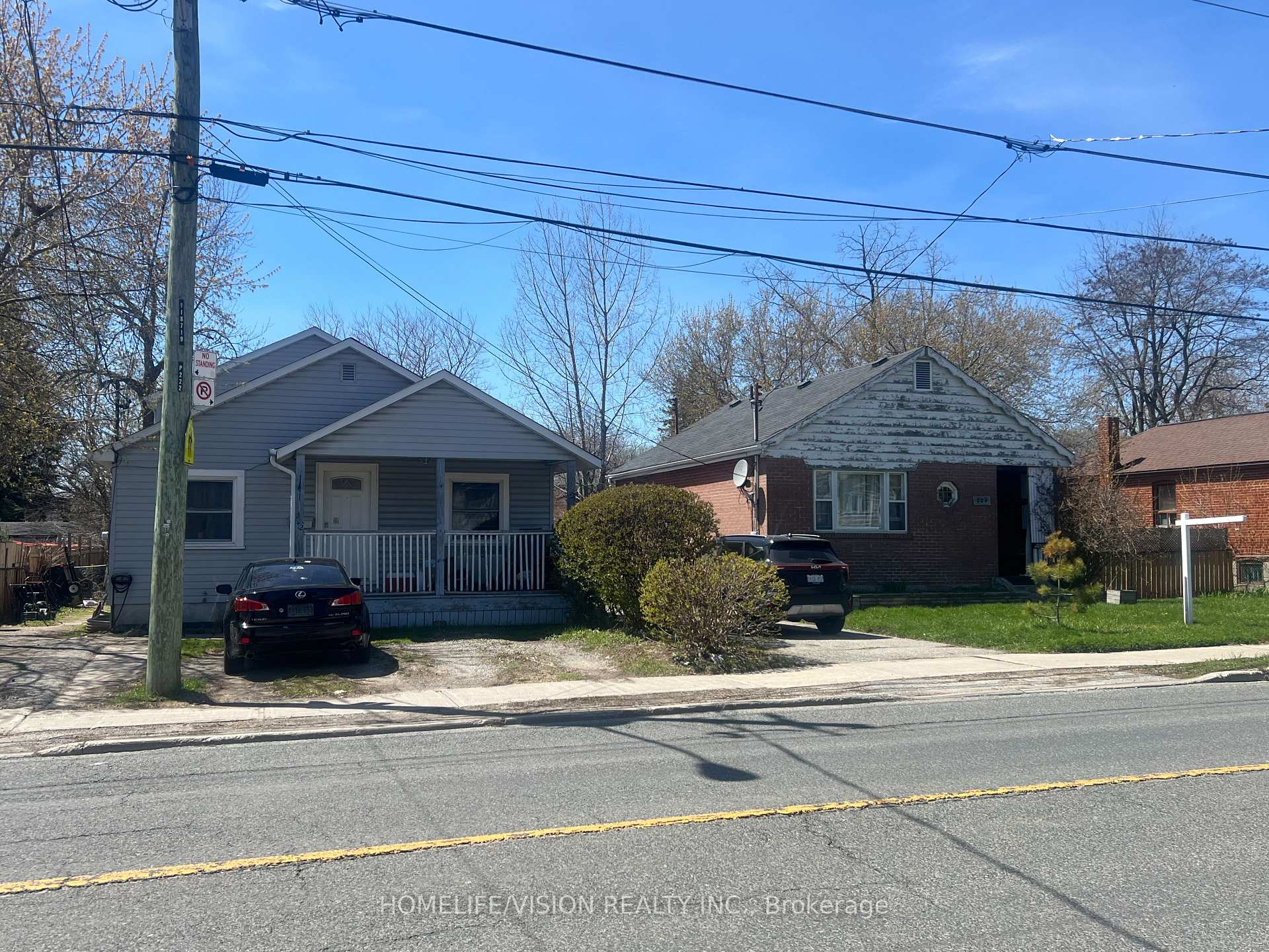 Front of 222 & 224 Kennedy Road