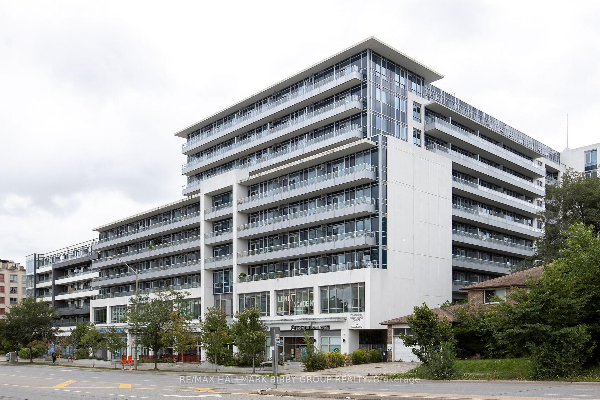 Front of Unit 519, 591 Sheppard Avenue E
