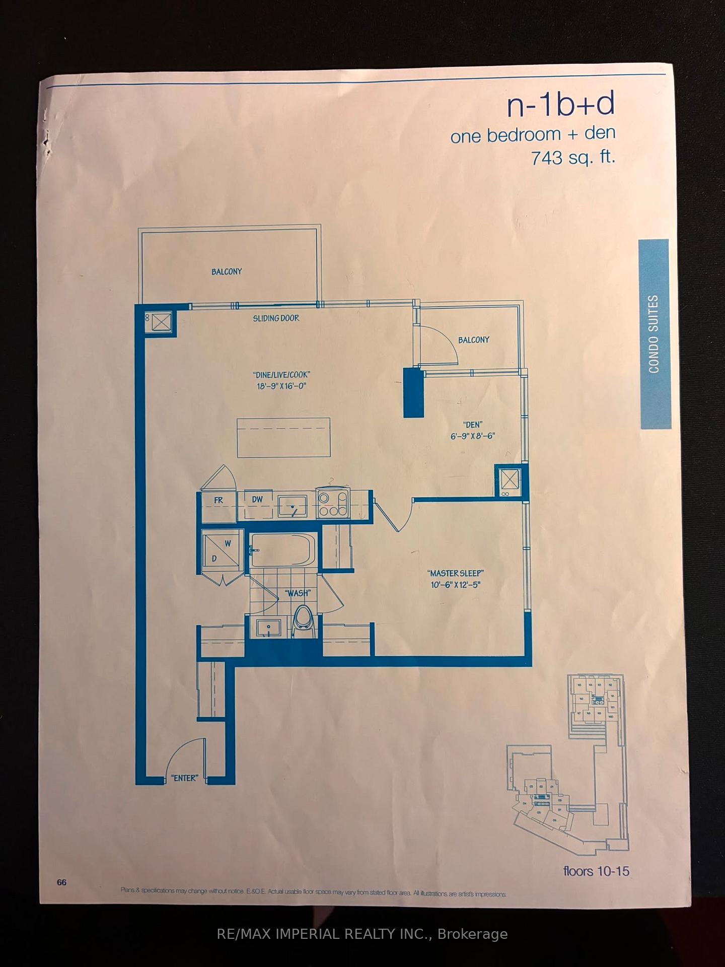 Photo 5 of Unit N1002, 116 George Street S, Toronto, Moss Park — HOMEH