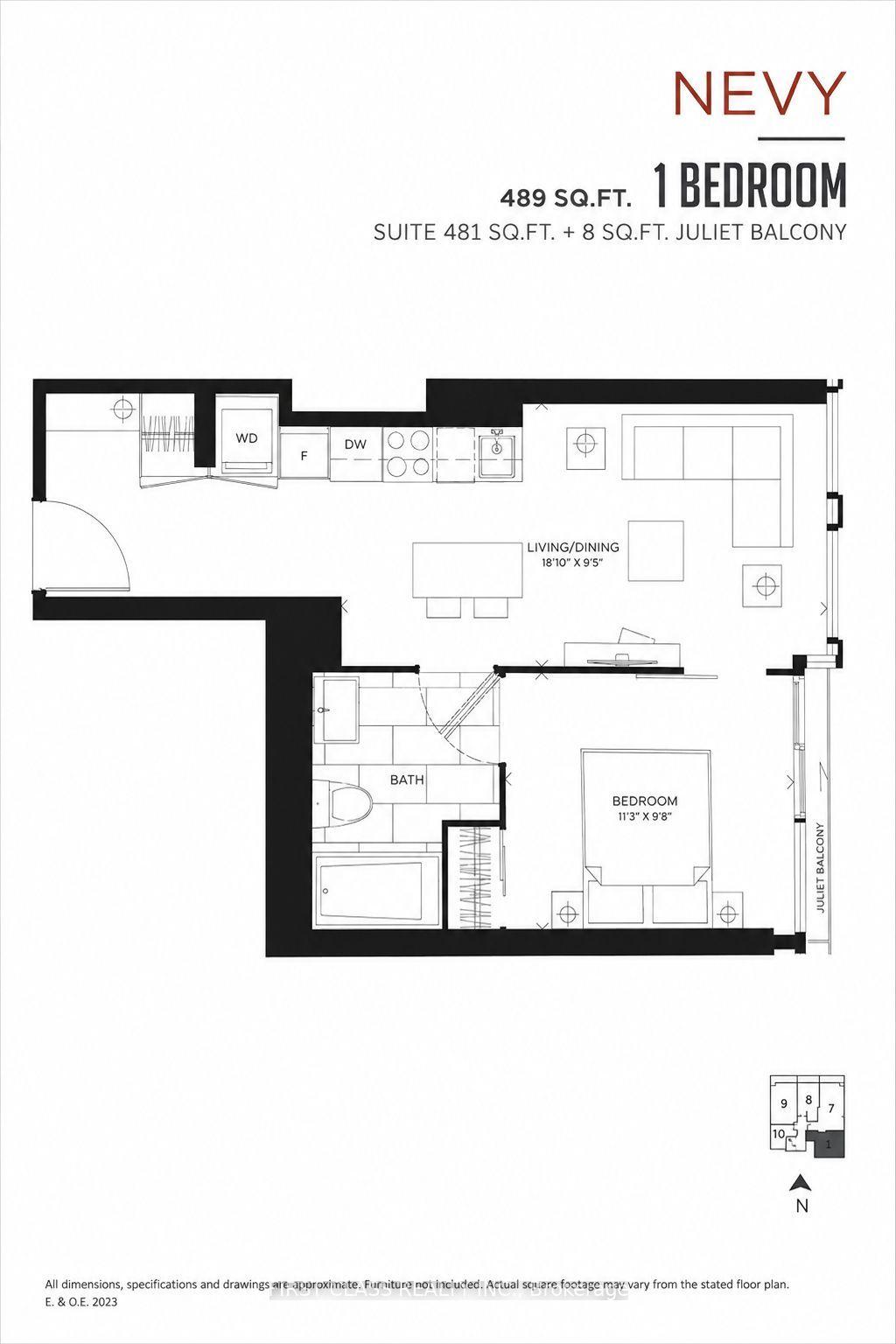 Photo 1 of Unit 606, 28 Wellesley Street E, Toronto, Church-Yonge Corridor — HOMEH