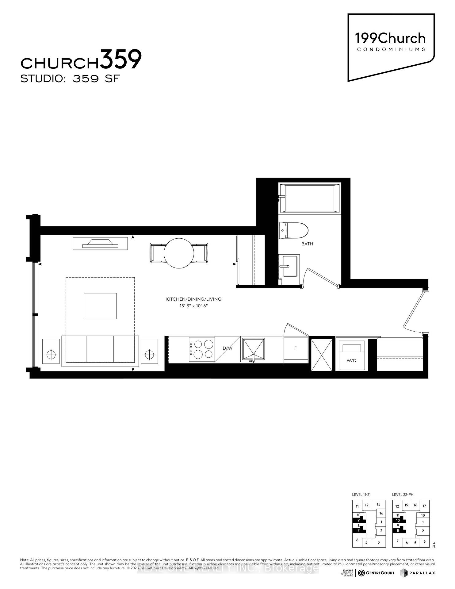 Photo 12 of Unit 2908, 82 Dalhousie Street, Toronto, Church-Yonge Corridor — HOMEH