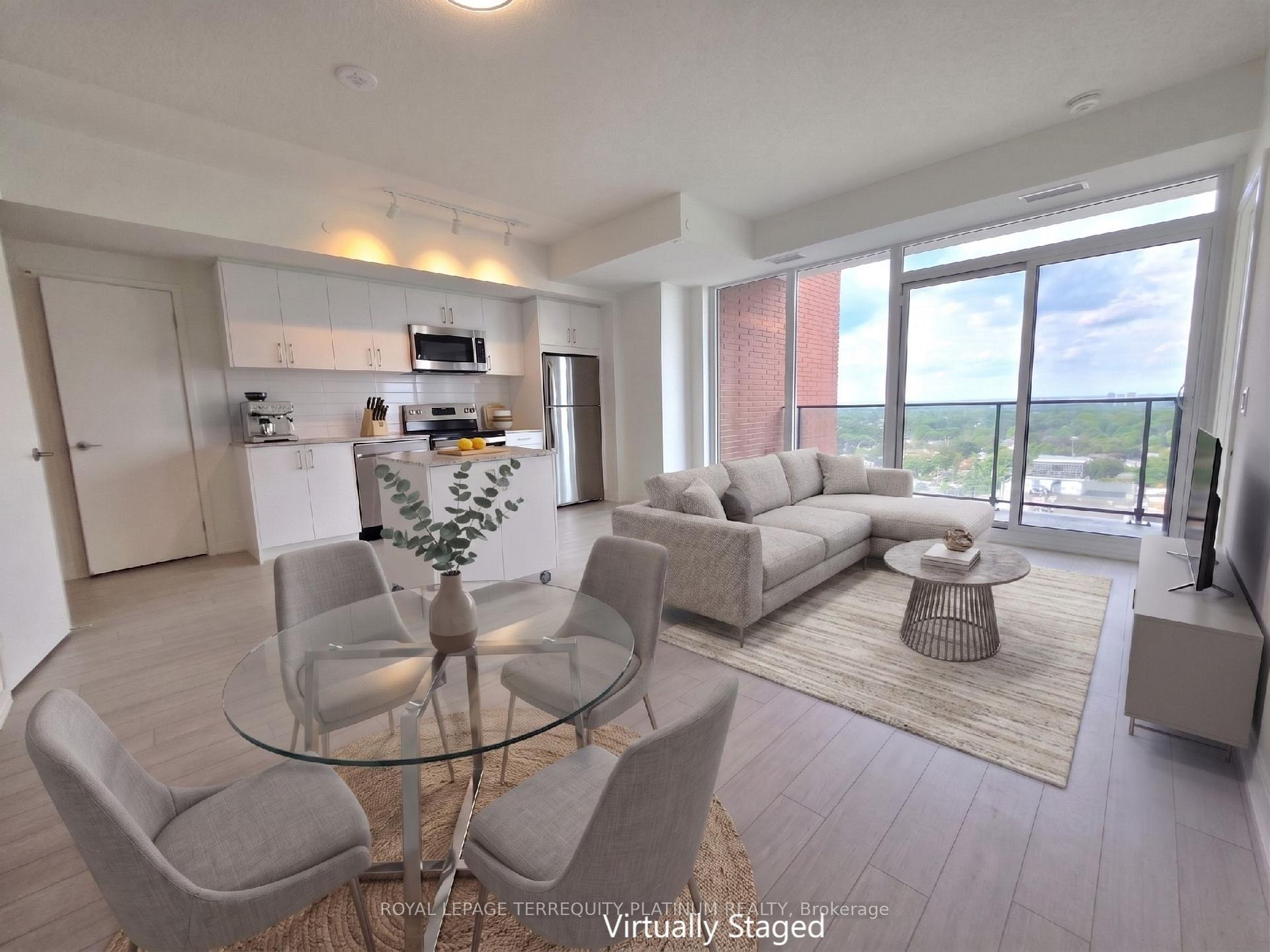 Front of Unit 1721, 4010 Eglinton Avenue W