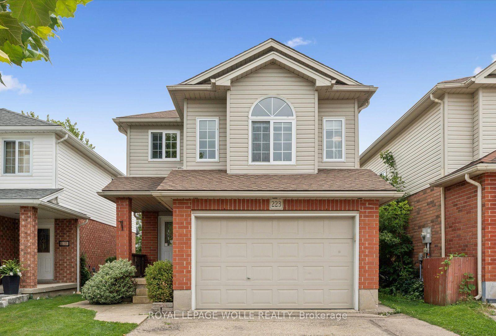 Photo 1 of 223 Hollyridge Crescent, Kitchener, Highland West — HOMEH