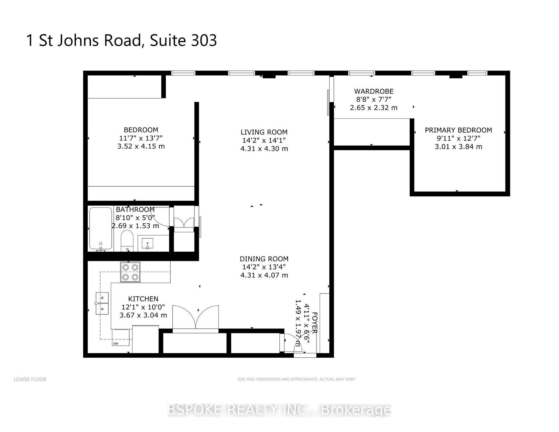Photo 23 of Unit 303, 1 St Johns Road, Toronto, Junction Area — HOMEH