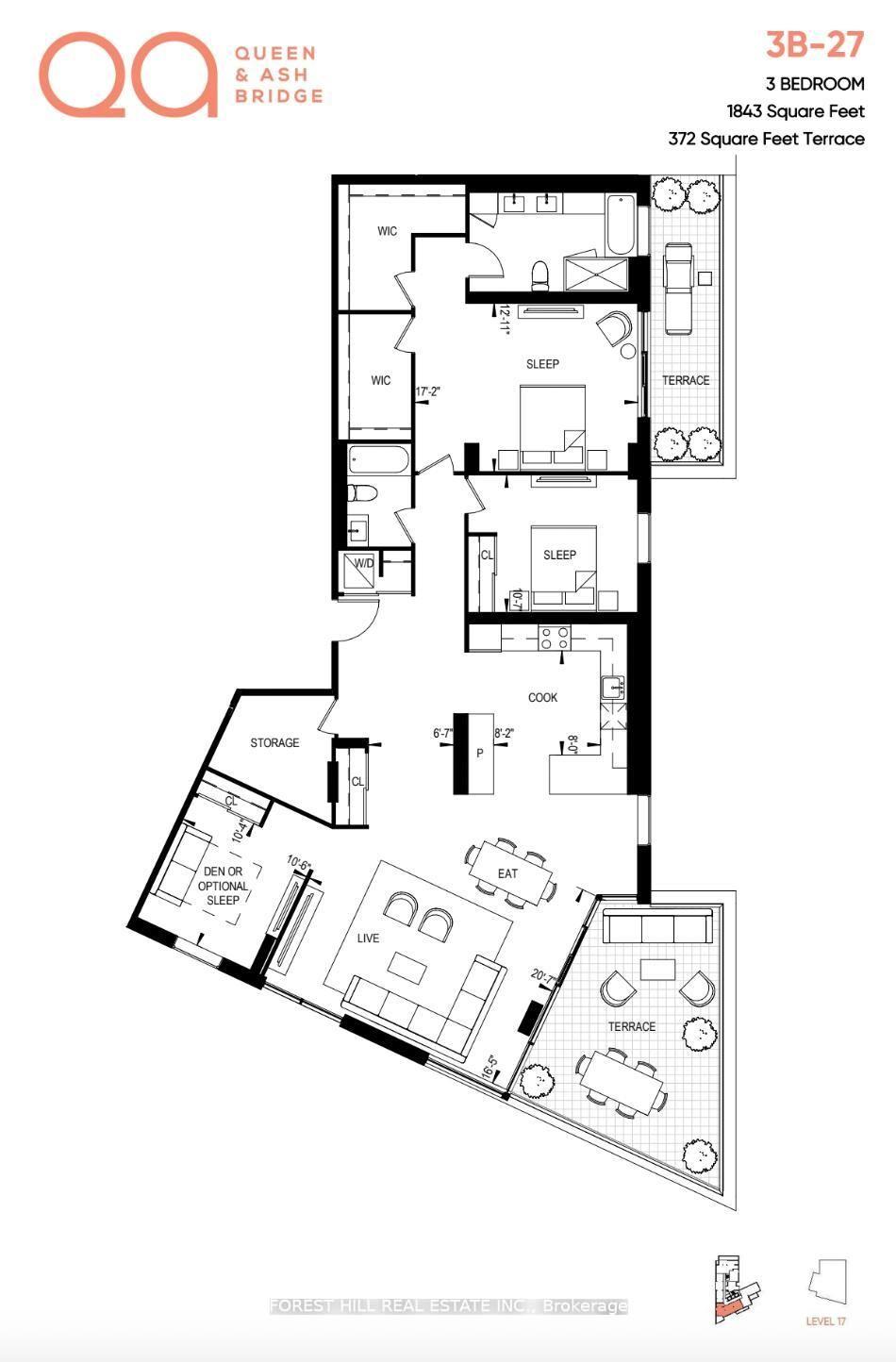 Photo 31 of Unit PH 1702, 1050 Eastern Avenue, Toronto, Greenwood-Coxwell — HOMEH