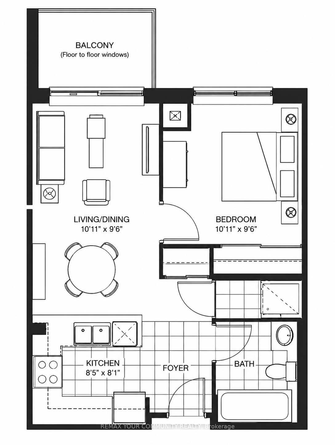 Photo 7 of Unit 522, 48 Suncrest Boulevard, Markham, Commerce Valley — HOMEH
