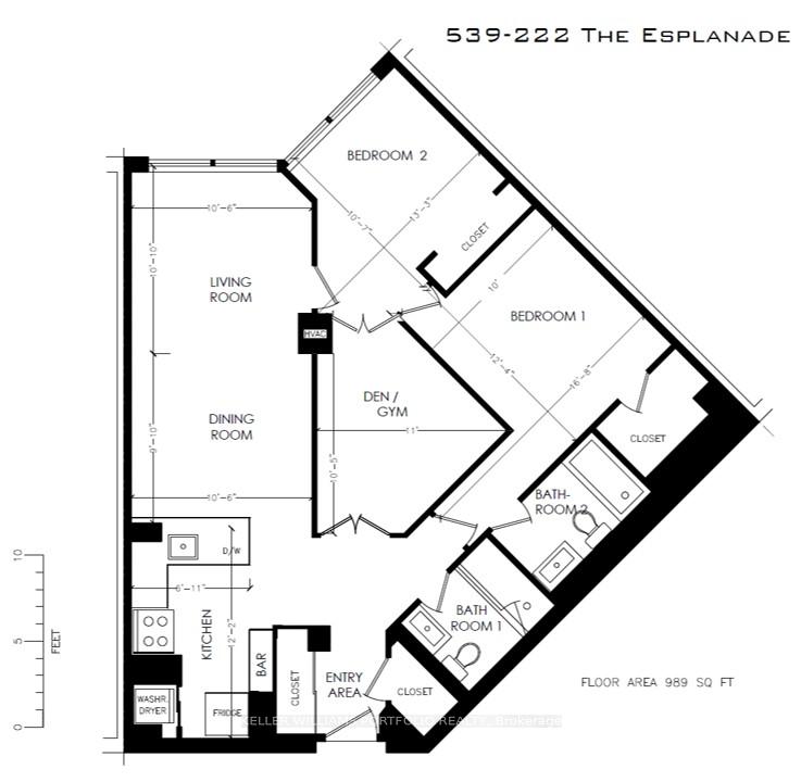 Photo 15 of Unit 539, 222 The Esplanade Street, Toronto, Waterfront Communities — HOMEH