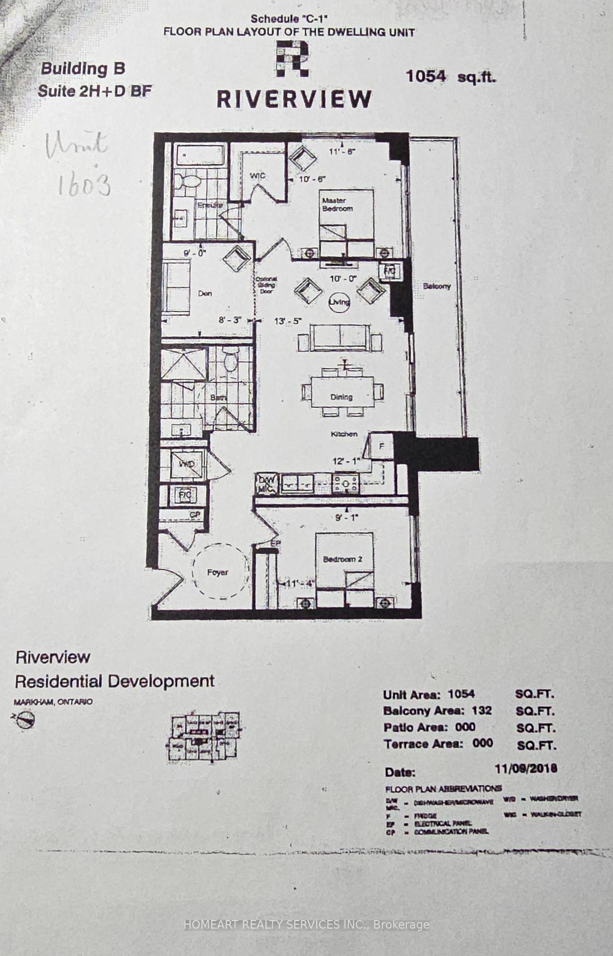 Photo 16 of Unit 1603, 18 water walk Drive, Markham, Unionville — HOMEH