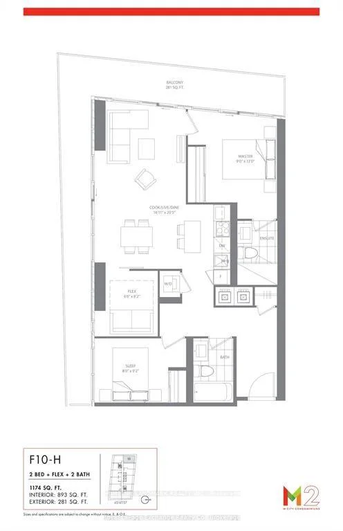 Photo 4 of Unit 2304, 3883 Quartz Road, Mississauga, City Centre — HOMEH