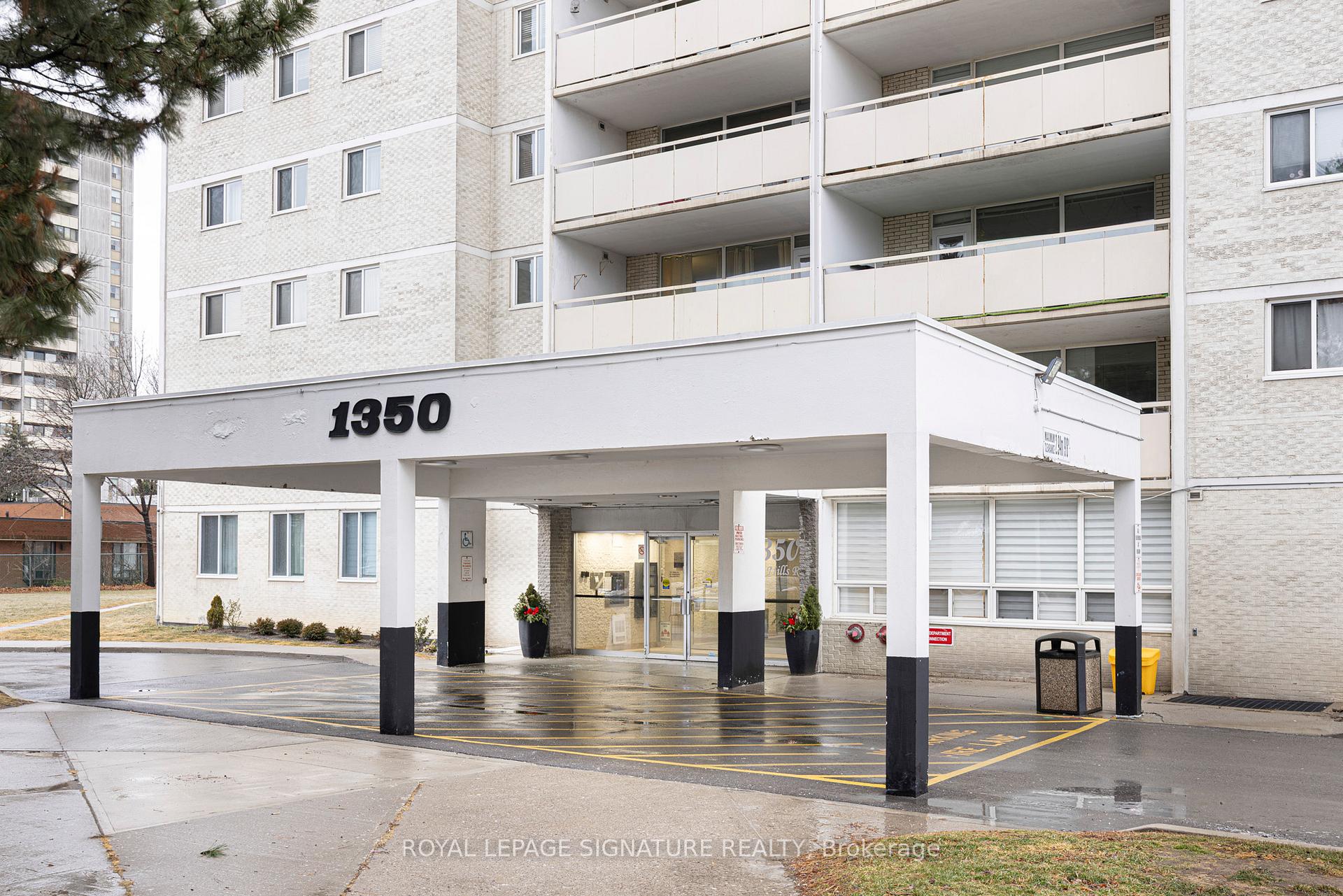 Front of Unit 803, 1350 York Mills Road