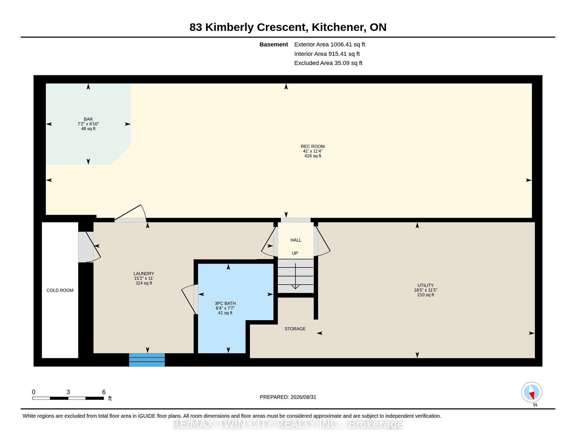 Photo 37 of 83 Kimberly Crescent, Kitchener, Laurentian Hills — HOMEH