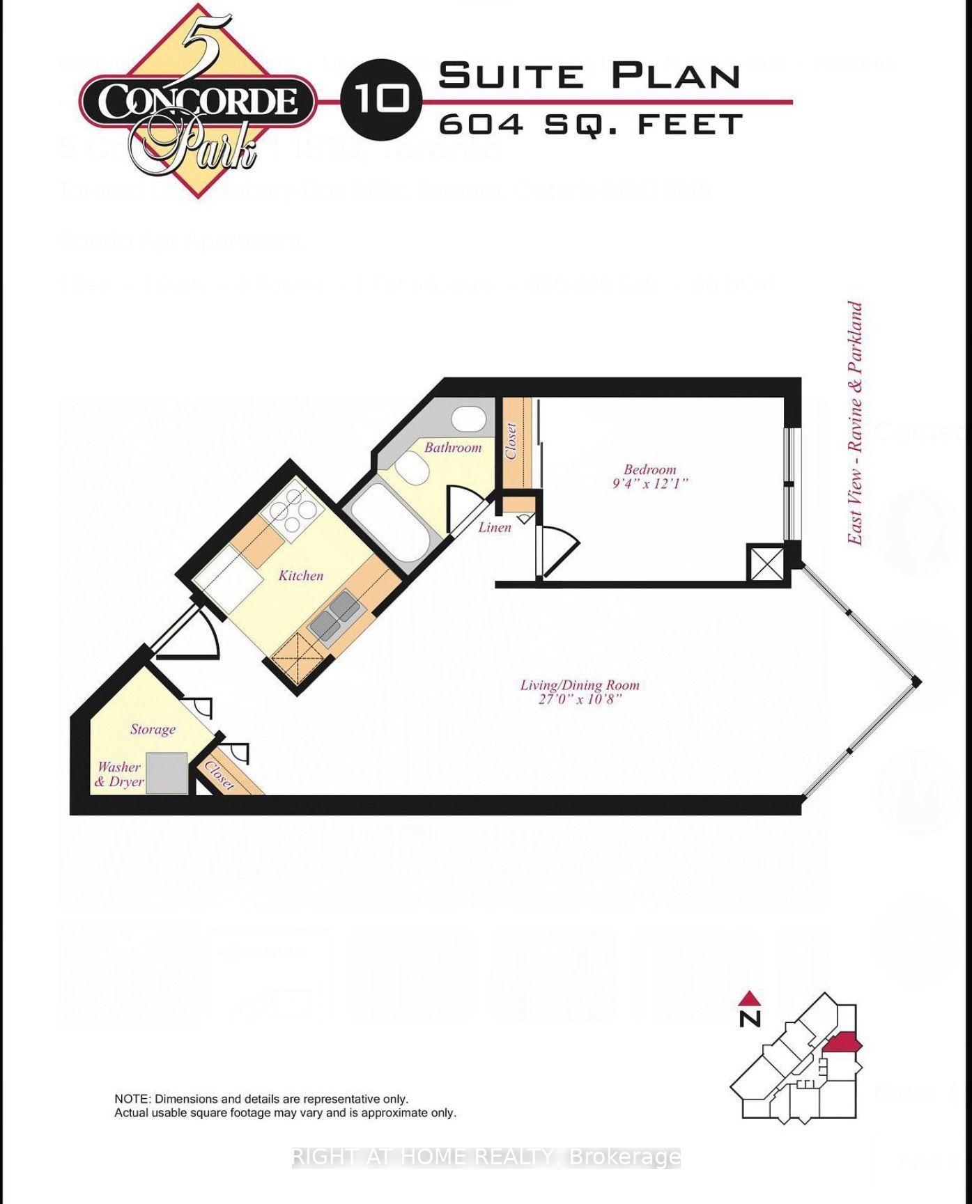 Photo 29 of Unit 1110, 5 Concorde Place, North York, Banbury-Don Mills — HOMEH