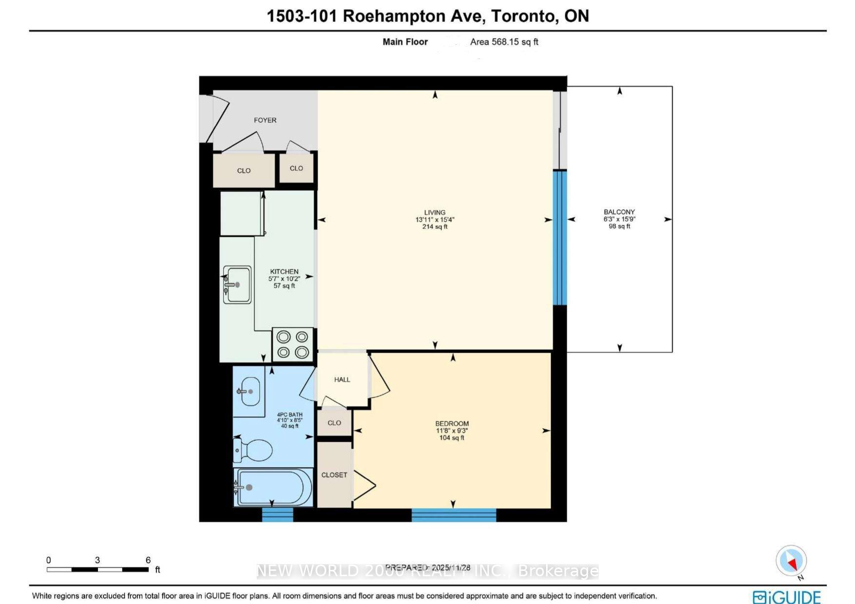 Photo 25 of Unit 503, 101 Roehampton Avenue, Toronto, Mount Pleasant West — HOMEH