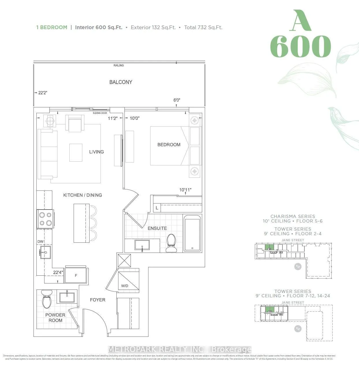 Photo 5 of Unit 1705, 8960 Jane Street E, Vaughan, Concord — HOMEH