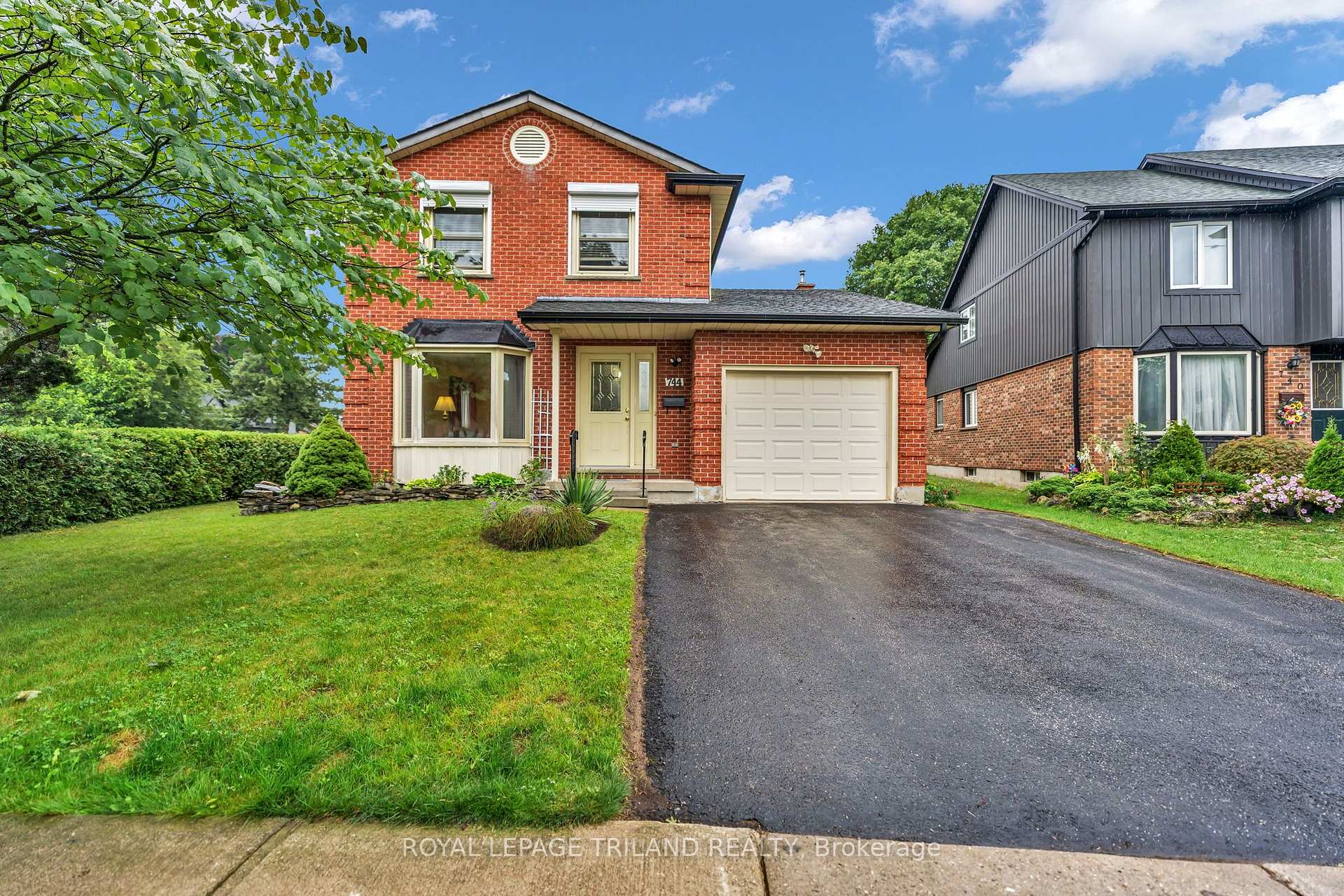 Front of 744 Classic Drive