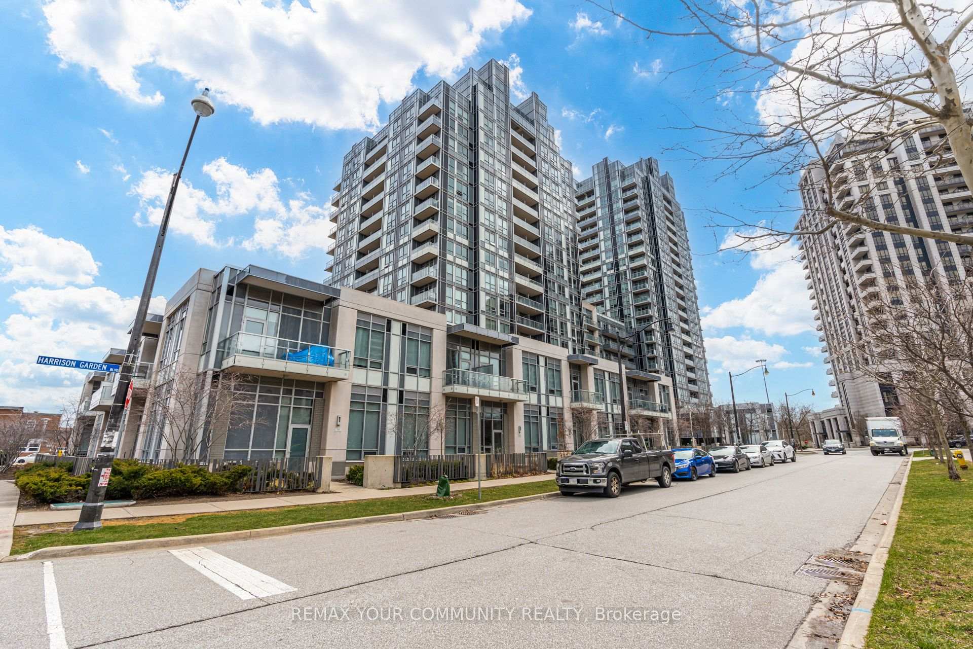 Front of Unit 1402, 120 Harrison Garden Boulevard