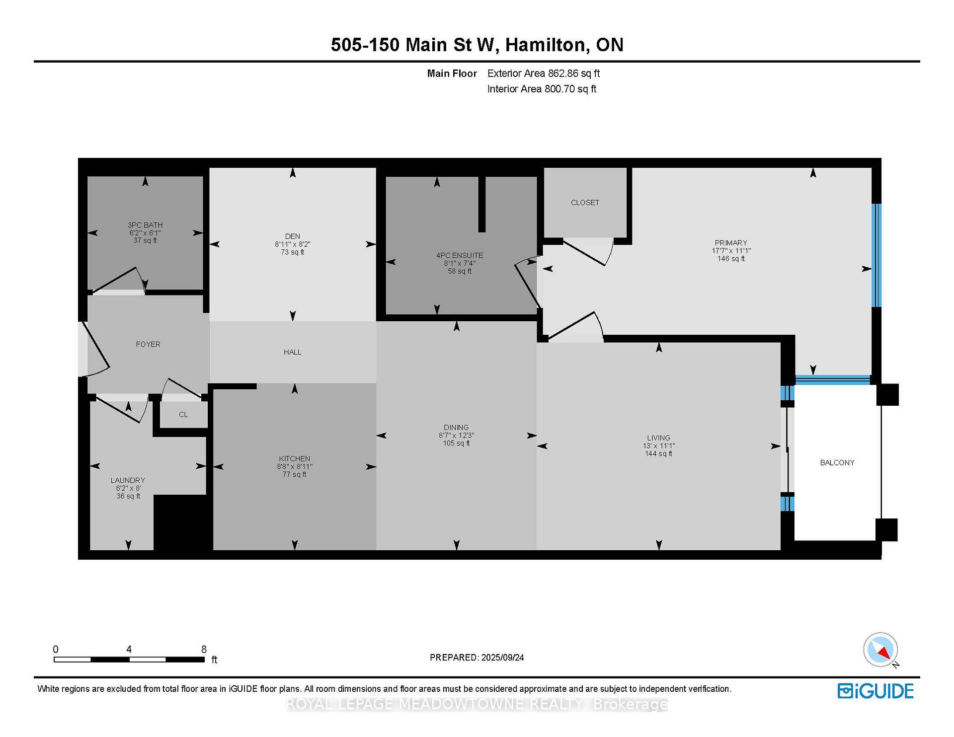 Photo 33 of Unit 505, 150 Main Street W, Hamilton, Central — HOMEH