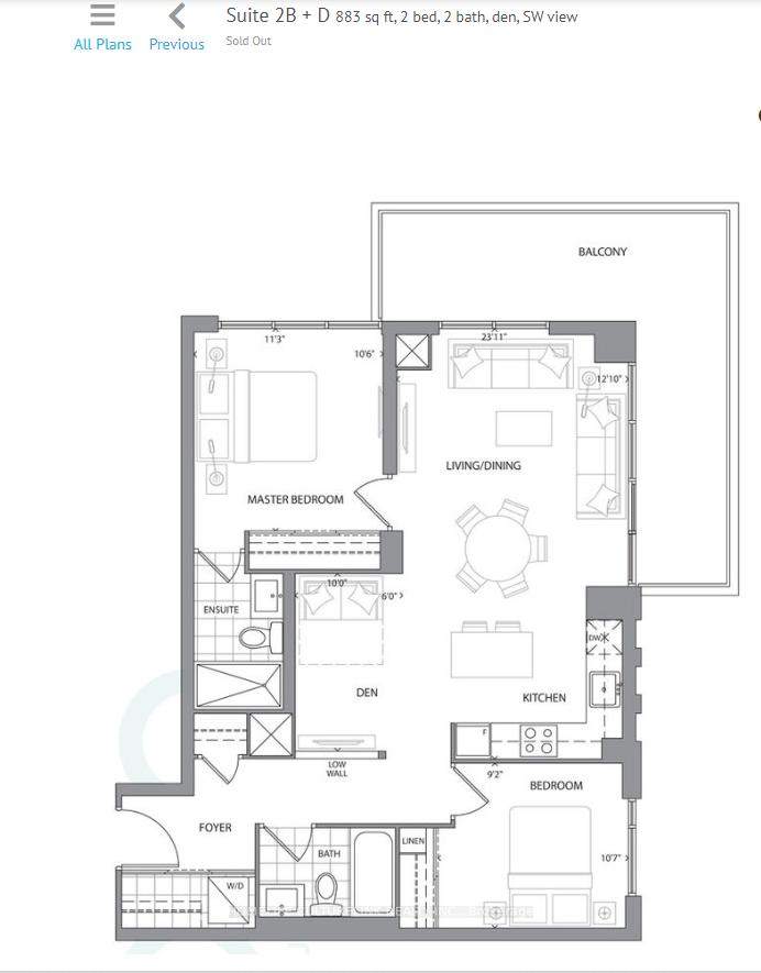 Photo 6 of Unit 1704, 609 Avenue Road, Toronto, Yonge-St. Clair — HOMEH
