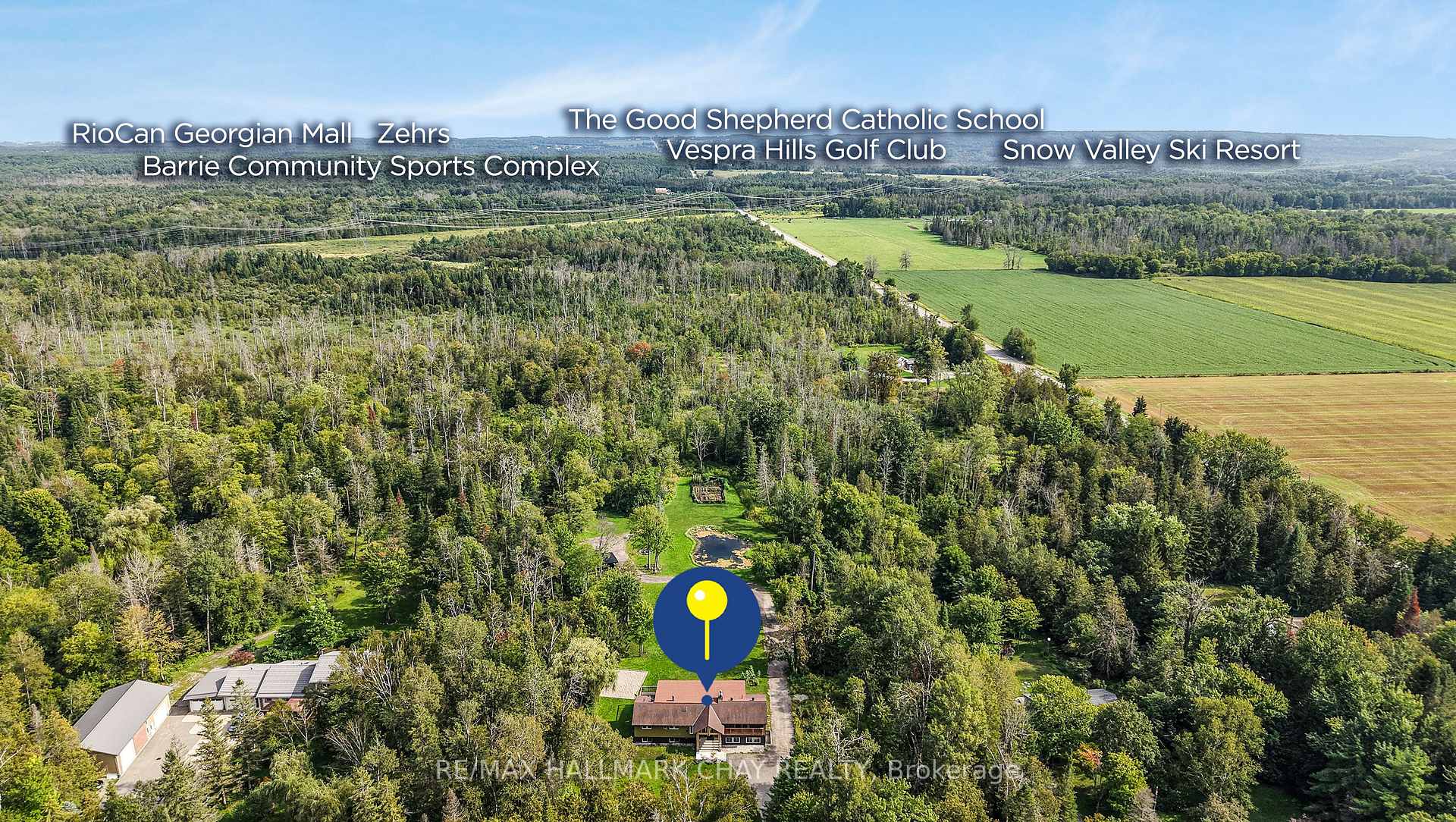 Photo 3 of 1507 Hendrie Road, Springwater, Rural Springwater — HOMEH