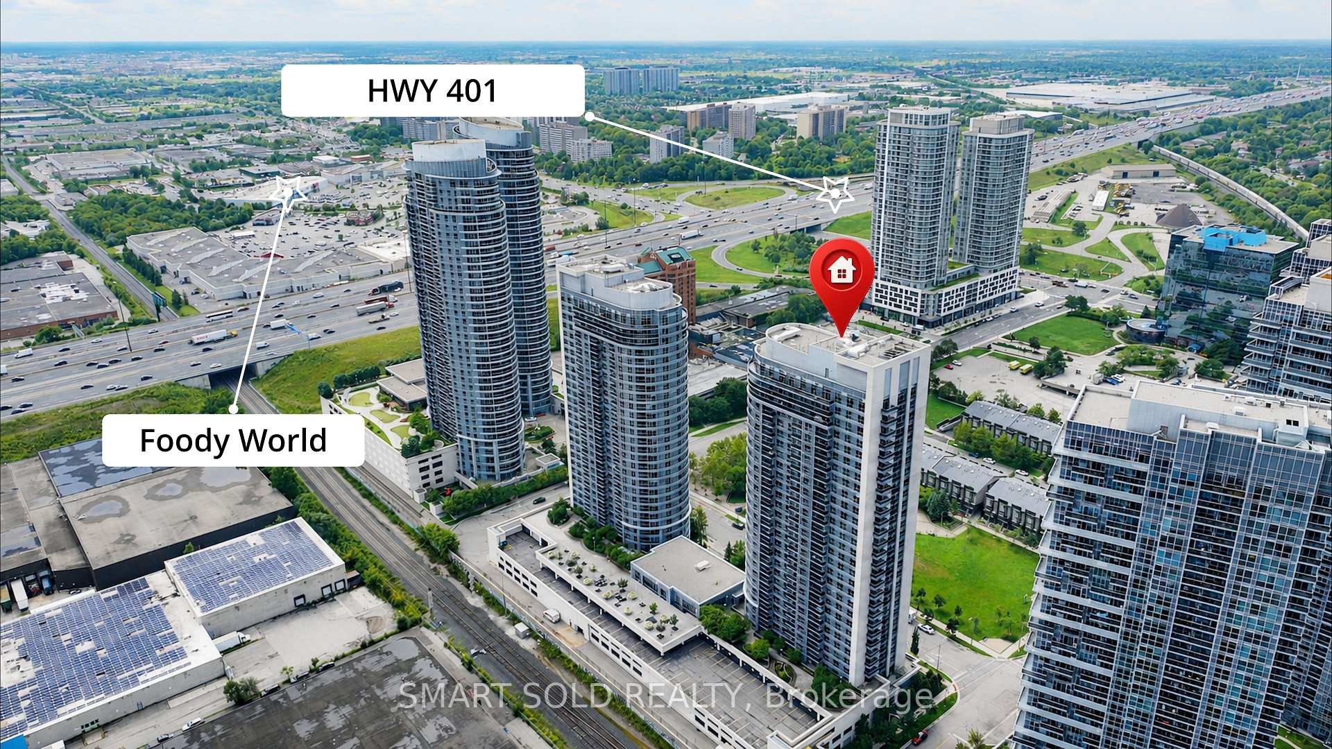 Photo 1 of Unit 1621, 181 Village Green Square, Scarborough, Agincourt North — HOMEH