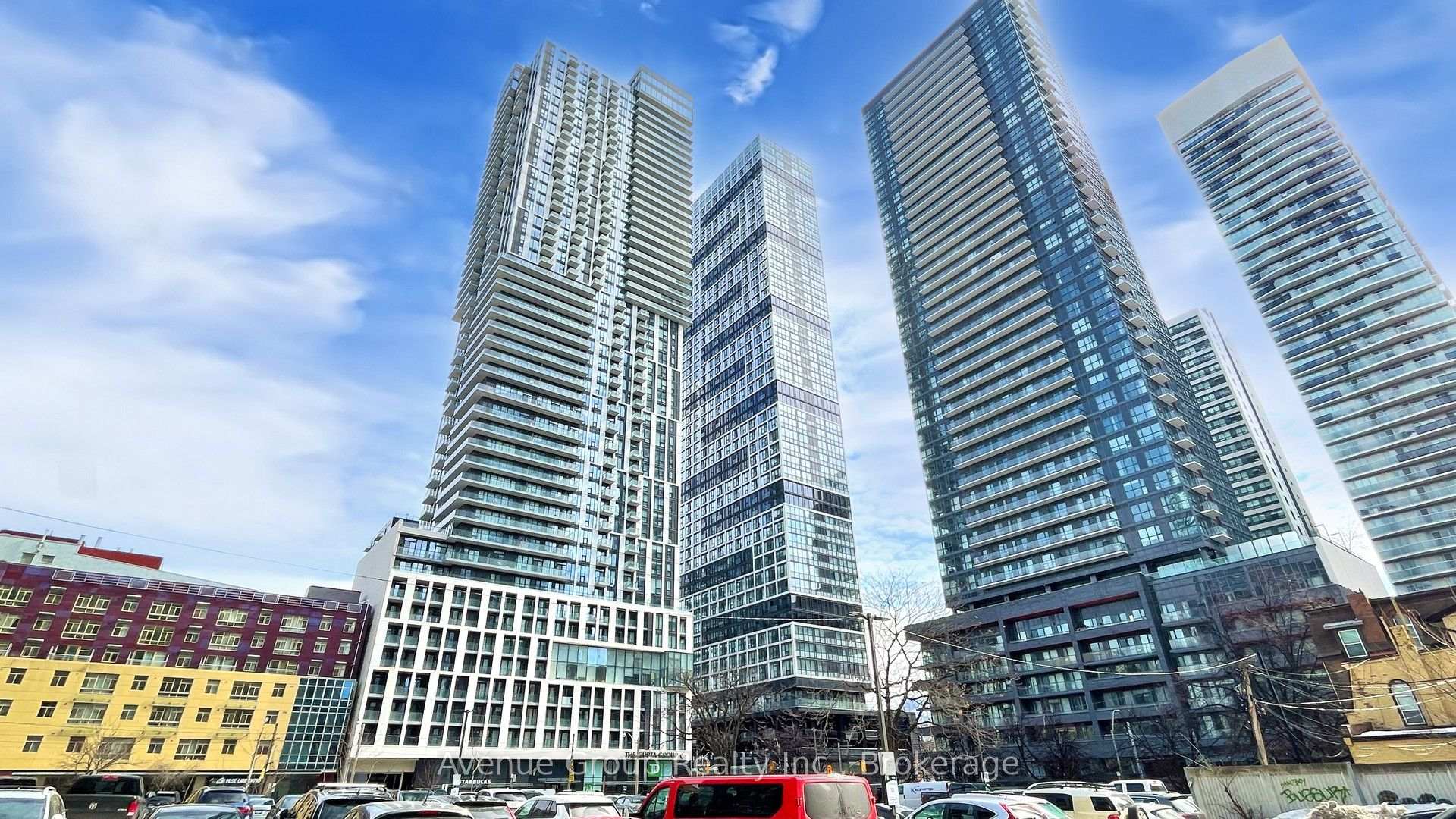 Front of Unit 1412, 251 Jarvis Street