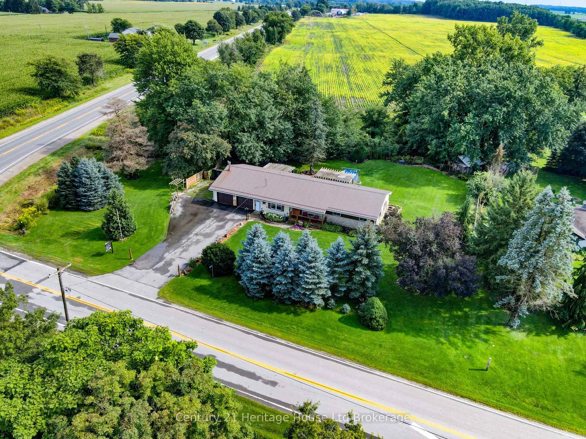 Front of 264230 Prouse Road