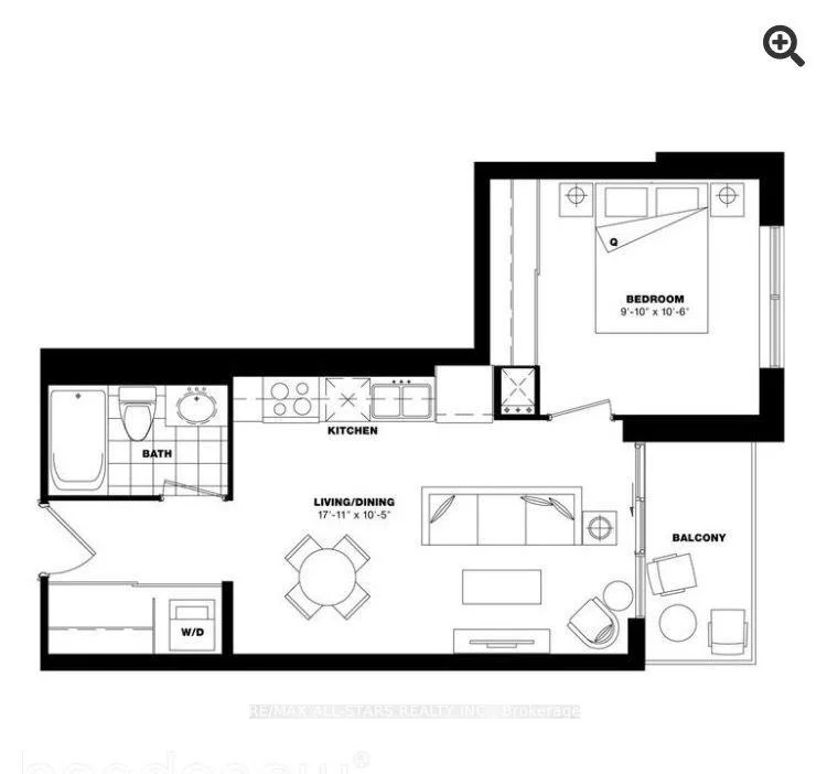 Photo 9 of Unit 409, 3091 Dufferin Street, North York, Yorkdale-Glen Park — HOMEH