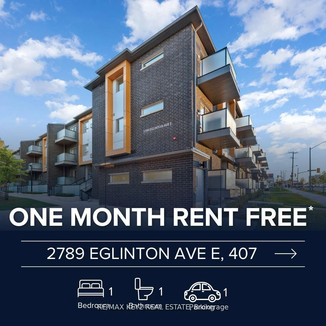 Front of Unit 407, 2789 Eglinton Avenue E