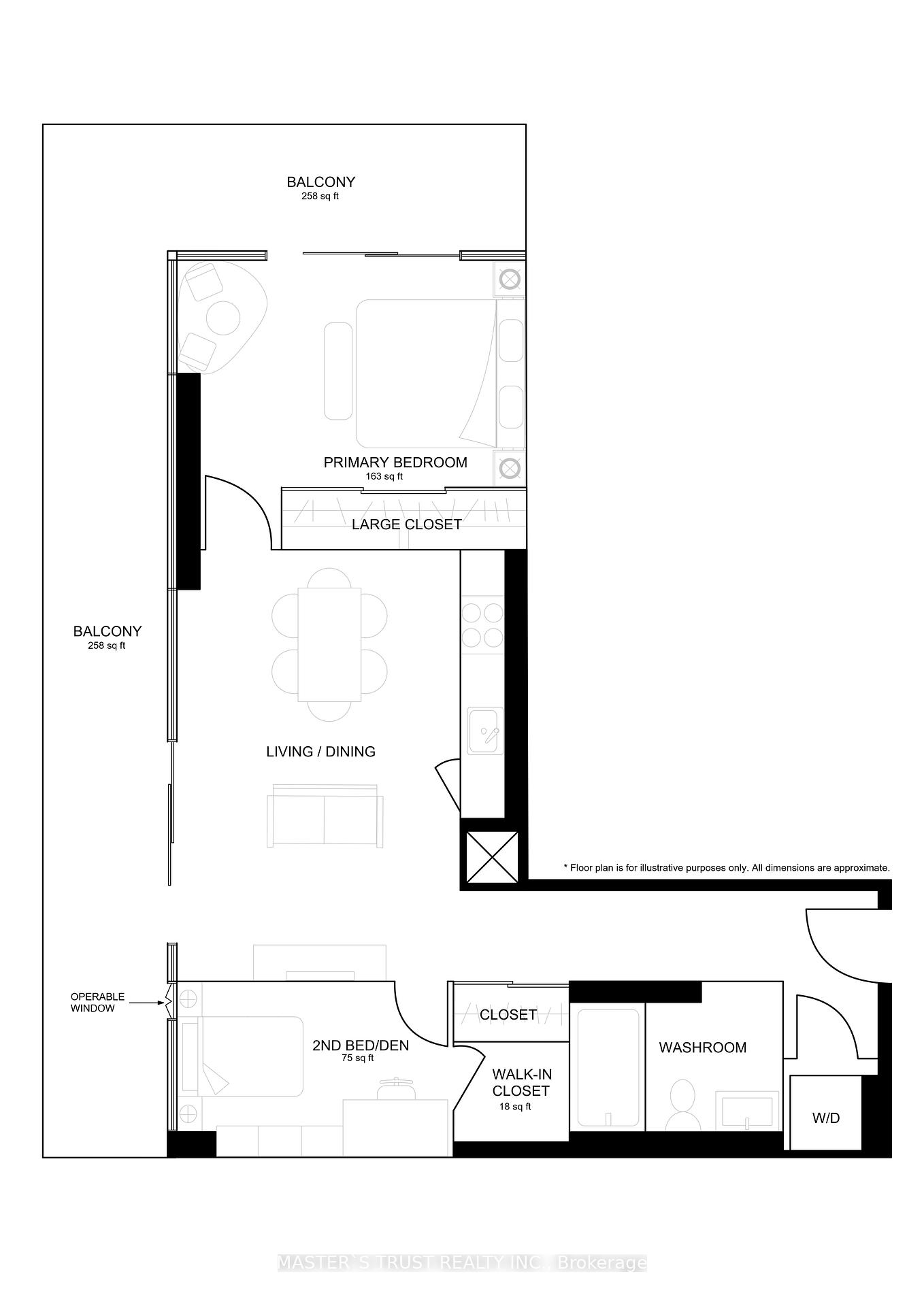 Front of Unit 1517, 297 College Street