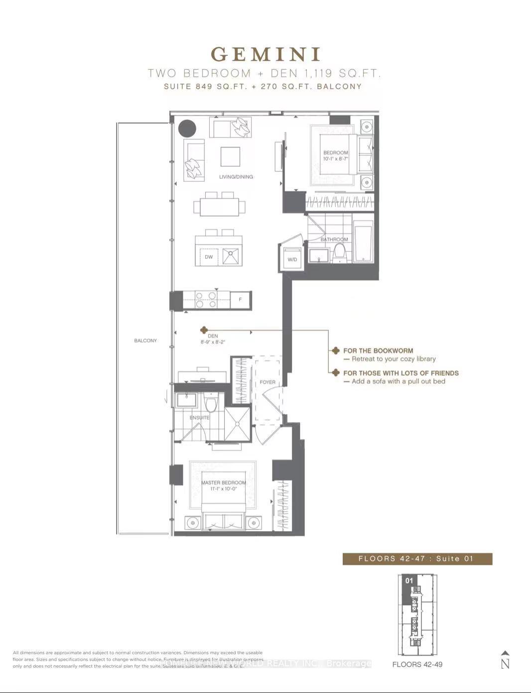 Photo 14 of Unit 4201, 3 Gloucester Street, Toronto, Church-Yonge Corridor — HOMEH